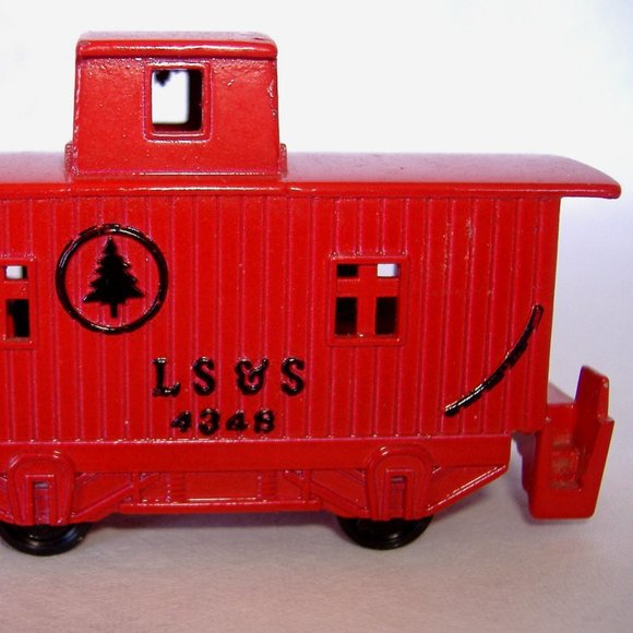 LS&S Red Train 4348 Pencil Sharpener Diecast Metal - Picture 4 of 6